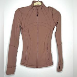 NEW Lululemon Define Jacket Luon Twilight Rose  Size 2